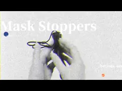 Затвор замка шнура белого эластичного крепления съемный пластиковый для заказа лицевого щитка гермошлема оптового video