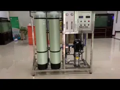 Машина 500LPH системы питьевой воды Ro очищения обратного осмоза промышленного предприятия с пультом управления экрана касания video