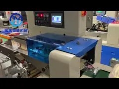 Автоматически коммерчески перчатки хлопка Миттен машины упаковки не сплетенные video