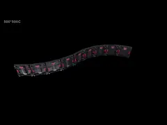 Полный приведенный цвет П3.91 подписывает на открытом воздухе, изогнутый видео-дисплей экрана стены СИД video