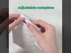 Н95 Кн95 респиратор Маске пыли фильтрации Эарлооп лицевого щитка гермошлема 5 Плы устранимый video