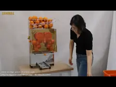 Автоматический Squeezer апельсинового сока Smoothie Juicer Zumex померанцовый для OEM здоровья video