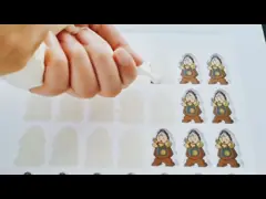 Простая Уньпринтед передача шоколада покрывают/бумага переноса шоколада 2 лет срока годности при хранении video