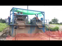 44 хоппер грязи системы ТРСЛХ100 бурового раствора силы КВ для месторождения нефти нефти ХДД video