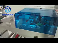 Машина упаковки подачи вилки, управление мотора сервопривода машины упаковки ложки ножа video