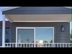 Современный бабушка плоская крыша сборный дом, сборные дома огнеупорный мобильный дом video