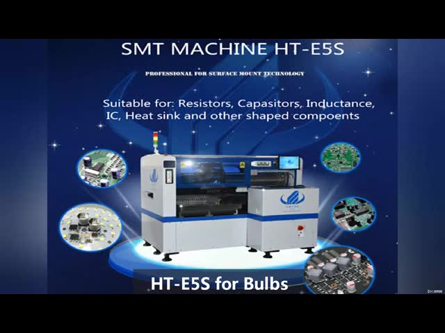 Машина собрания 2 светов наборов приведенная камерой привела технологическое оборудование шарика лампы видео