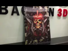 печатания изображения размера 30кс40км обои 3Д линзовидного изменяя двигая слегка ударенные video