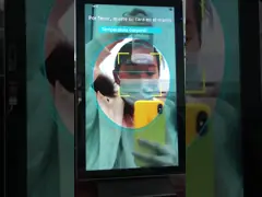 Ультракрасный прибор распознавания лиц температуры тела с не термометром инфракрасного контакта video