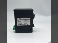 12 ~ 48 В постоянного тока для питания через Ethernet Injector Industrial 1.25G 2.5G 5G 10G PoE RJ45 Connector video