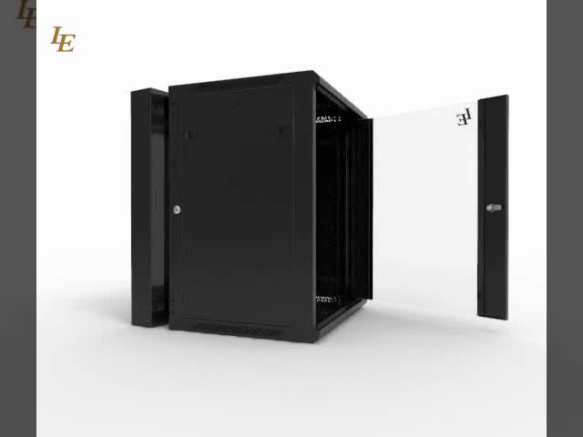 WD1 настенный шкаф из холоднокатаной стали Компьютерная сеть Стойка настенные шкафы Ширина 600 мм видео