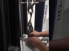 Plastic / Fabric / Leather Tensile Testing Equipment With Computer Servo System