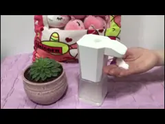 космос 280мл сохраняя автоматические батареи распределителя 4*ААА пены мыла стерилизатора руки video