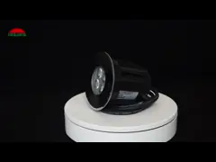 Мини 3W привело света земли нержавеющая сталь 316L закалила управление стеклянной крышки внешнее video