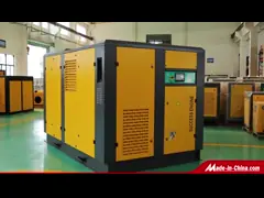 система охлаждения воды большой емкости компрессора воздуха 2 этапов 200 kw роторная video