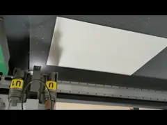 China Thin PVC Flatbed Digital Cutting Machine / Cardboard Cutting Machine Pen Drawing supplier