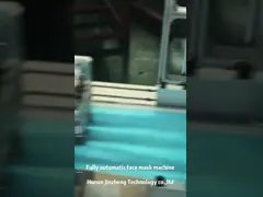 Устранимая маска делая машину для 3 не сплетенного слоев производства маски video