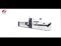 Резец трубки автомата для резки лазера трубки металла автомобильной промышленности/CNC video