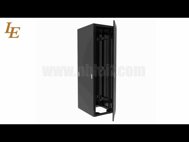 Шкаф 18У шкафа 19 серверов - 47У 9 сложило рамку с двойной открытой задней дверью видео