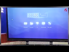 86 образования инфракрасн Whiteboard экрана касания дюйма 4K UHD доска взаимодействующего умная video