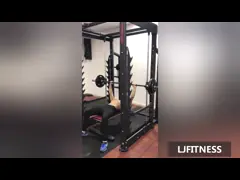 Сваренное оборудование фитнеса спортзала, предохранение ржавчины жизни Сервисел машины 3д Смита длинное video