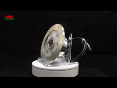 фонтан сада изменения цвета 9W привел света, света фонтана мини нержавеющей стали IP68 316L на открытом воздухе video