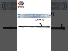 Одиночный солдат работая индукцию ИМПа ульс детектора шахты 1120mm ручную video