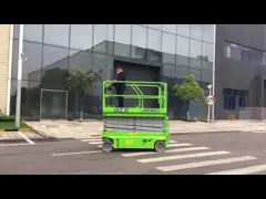 Mobile Hydraulic 14m Aerial Self Propelled Scissor Lift