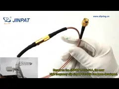 Joint 100rpm électrique rotatoire tournant coaxial à haute fréquence de joint de simple canal