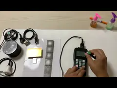 датчик толщины высокой точности ультразвуковой плюс передача данных к ПК video