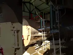 Горизонтальное масло - увольнянная деятельность боилеров пара легко для фармацевтической промышленности video