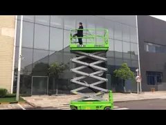 Электрическая емкость 12m и 320kg высоты scissor платформа подъема неба для конструкции video