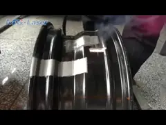 Извлеките машину чистки лазера волокна ржавчины 350В для чистки поверхности металла video