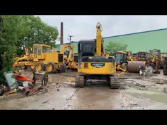 54hp Crawler 4.5km/H использовал экскаватор KOMATSU PC78 video