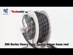 Вьюрка шланга для подачи воздуха тавота воды воздуха положение гидравлического стального Ретрактабле Мулти запирая храповик video