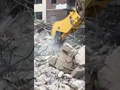 100L / mnt Q460 NM360 Excavator Crusher Untuk DH450