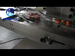 Чувствительность машины упаковки печенья Строопваферс высокая с поднимающим вверх типом Роторы бумаги video