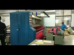 SGS ткани крышки валика софы ширины 142CM с прочностью высокого при ударе video