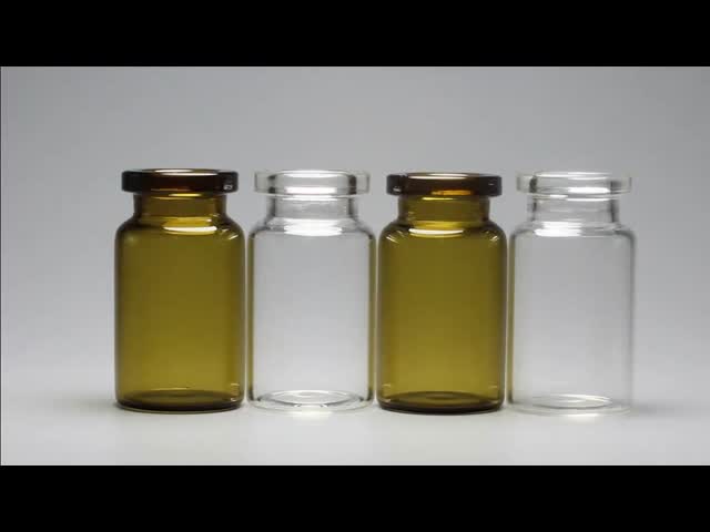 6 мл Чистая жидкость для инъекций Малые стеклянные флаконы видео