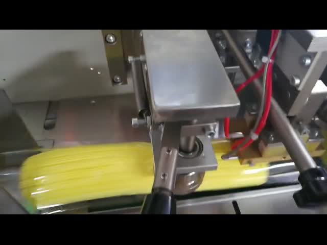 Управляемое электрическое губки автоматического полотенца машины упаковки подачи чистки чистое видео