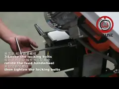 Машина двойной плиты высокой эффективности мотора скашивая video