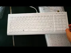 Мышь клавиатуры силикона ИП68 промышленная комбинированная с крышкой УСБ против воды video