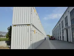 2 офис дома контейнера для перевозок Prefab Beadrooms 40FT модульный video