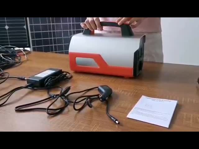 Solar Power 500w Bank Portable Lithium Ion Battery 14.8v 518Wh For Camping