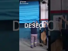 Нержавеющая сталь доказательства ржавчины сопротивления жары ремонта собственной личности двери чистой комнаты высокоскоростная быстрая video