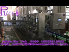 Stainless Steel Drinking Water Bottle Filling Machine 10 Heads With Linear Type