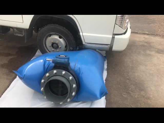 Гибкий ПВХ брезент для пресной воды 50 галлонов 3000 л Большие пластиковые резервуары для воды видео