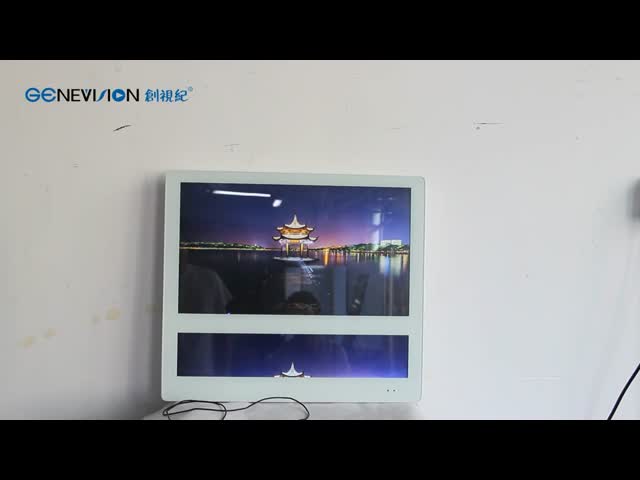 21,5 выдвиженческий игрок рекламы дисплея Лкд держателя стены лифта, тонкий экран рекламы подъема УСБ рамки видео