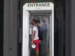 400W Smart Mobile Temperature Disinfection Channel