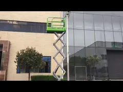 Высококачественное мини евп повышая гидравлическое емкости 230кг 6м электрическое ссиссор оборудование подъема для продажи video